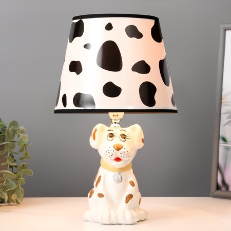 Table lamp "Satisfied dog" h = 18 cm, (220v/e14) MIX RISALUX-12