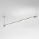LED module for the track system Elektrostandard, Module System, 1285x30x30 mm, 24W, LED, 2350LM, 3000K, black color black