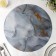 Serving napkin on the table "Stone", d = 38 cm, color gray color