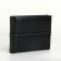 Male purse for magnet, clip for bills, separation for SIM cards, black color