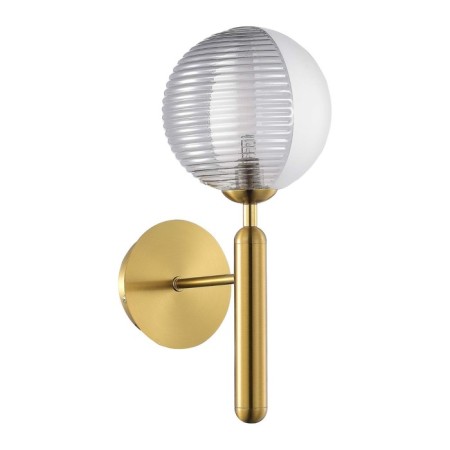 Wall lamp EVOLUCE. Sle1096-201-01. Aveiro. 1x5 W, G9, 4000K, 15x32 cm, matte gold color-2