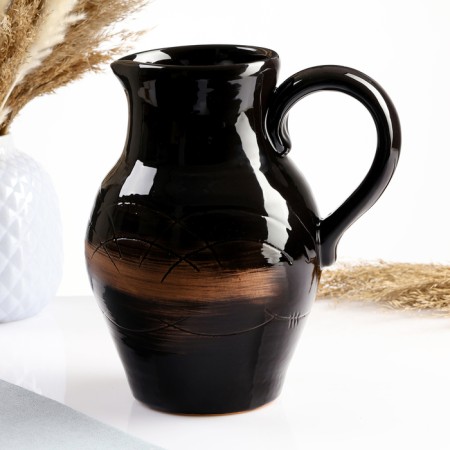 Kuvshin "Goncharny" 1.5l / 20-22x14-16cm, old