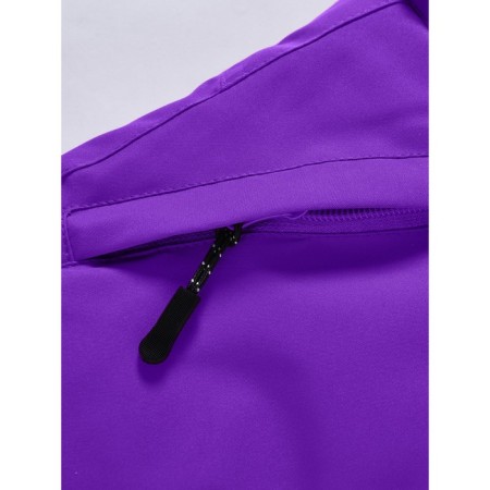 Ski costume for girls for, height 116 cm, purple color-14