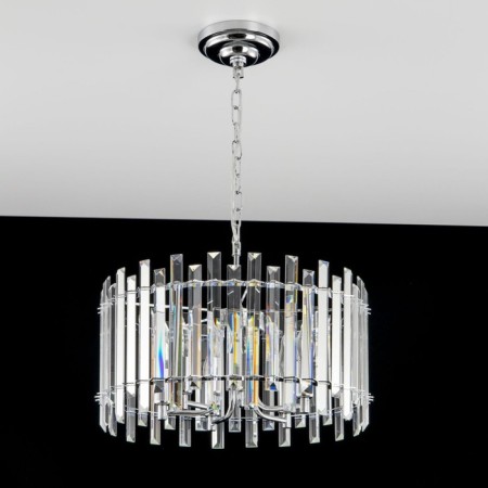 Suspendor Lamp Citilux "Ingvar" CL334161, 46x46x48 cm, 6x60W, E14, color gray-6