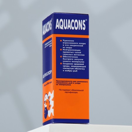 Air conditioning - Aquacacons Anticharon for Aquarium Water 50 ml-4