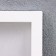 Photo frame plastic L-3 15x21 cm, white