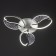 Astrid chandelier 3XLED 66W 3000-6000K RGB white 60x60x8cm
