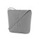 Women's bag B2796-05140, gray, genuine leather, 22x10x23 cm