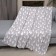 Fleet blanket "Geese", size 150x200 cm, color gray color