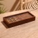 Board game 3V1 (domino + crossbreaks + cubes) 23x10.5x3.5 cm, tree shisham