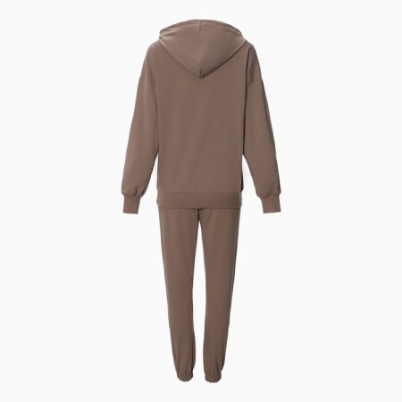 Women's costume (sweatshirt/pants), brown color, size m (44)-5
