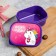 Set of lunch boxes "Evil unicorns" 1.2 l, 0.5 l, 0.15 l