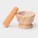 Stupa with a pestle Magistro "Marble", 10.5 × 7 cm, stone, color peach