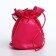 Puff bag, fuchsia color