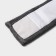 Nozzle for a flat mop of the share, 42 × 12 cm, microfiber, color gray color