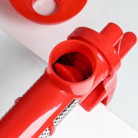 Juicer for tomatoes of the Dolyan, 27 cm, red color-4