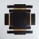Box for sweets, confectionery packaging, 9 cells, Gold 14.5 x 14.5 x 3.5 cm
