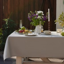 Cample tablecloth Kitchen 146x220 cm, central-gray, 100% HL, sarzha 250 g/m2