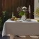 Cample tablecloth Kitchen 146x220 cm, central-gray, 100% HL, sarzha 250 g/m2