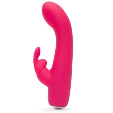 Happy Rabbit minivibrator, 15.2 cm, pink