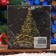 New Year's napkins Paper Home Classic "Magic spruce on black", 3 layers, 33x33 cm, 20 pcs