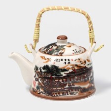 Keramic teapot keramic with metal sieve 