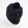 Female hat, dark blue color, size 56-58