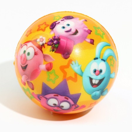Soft ball Smeshariki "Friends", 6.3 cm, mix-4