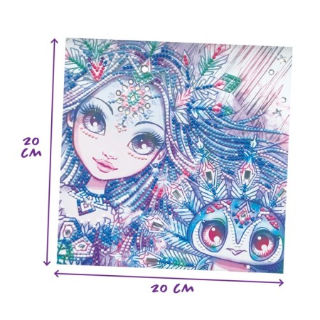 Picture on numbers from the nebulous Stars Isadora rhinestones-4