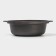 Cast iron fried "Birger", 1.5 l, d = 24 cm, glass cover, black color