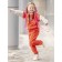 Set: Huds and Pants "College", height 128 cm, color orange color