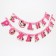 Garland on the eyelets "Happy Birthday!", Length 217 cm, Minnie Mouse