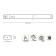Lamp touch Gauss model K, 6W LED, 4000K, 600LM, white color
