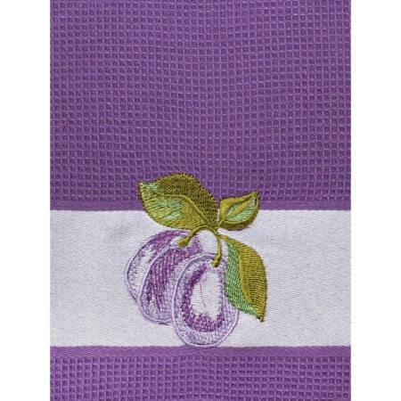 A set of wuffed napkins Diva Afrodita "Plum", size 45x65 cm, 4 pcs-2