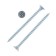 Self -tapping screws universal tundra Krep 4.5x60 mm, zinc, 150 pcs.