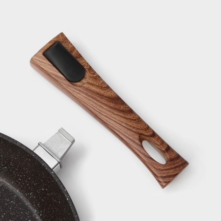 Forged pan Magistro Granit, D = 26 cm, the removable handle of Soft-Touch, anti-stick coating, induction-5