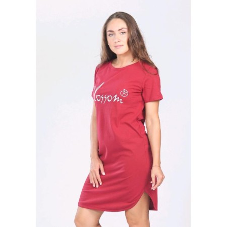 Tunic Blossom, size 44, burgundy color-1