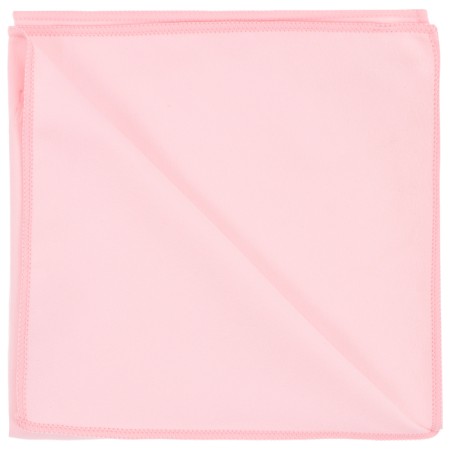 Microfiber towel, size 40x40 cm, pink color-3