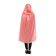 Carnival cloak of children, satin, coral length color 100cm