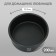 Ceramic bowl 200 ml, gray