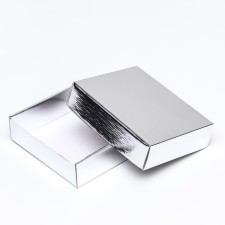 Box the team, cover is, silver, 18 x 15 x 5 cm
