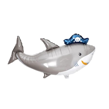 Foil ball 32 "Akula-pirate"-1