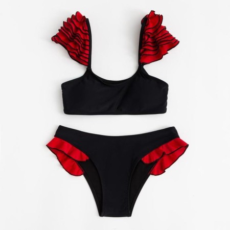 Separate Minaku "Carmen" swimsuit, size 50, red-black color-4