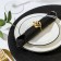 Ring for NATURE LEARNESS NATURE, 4.5 × 3.2 cm, gold color