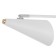 Sconces "centrick" E27 white 61x12x10 cm