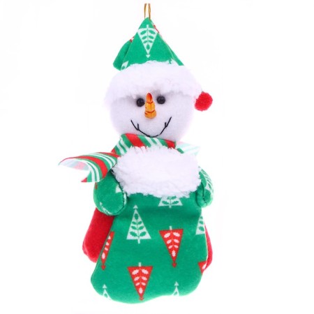 Soft toy "New Year", on a suspension, with a bag, species mix-2