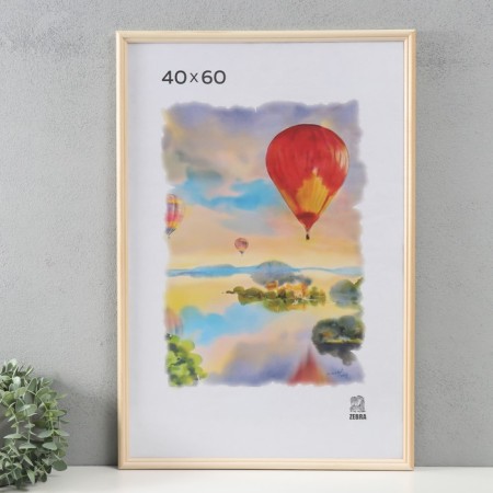 Photo frame wood 40x60 cm (1700) (plastic screen)