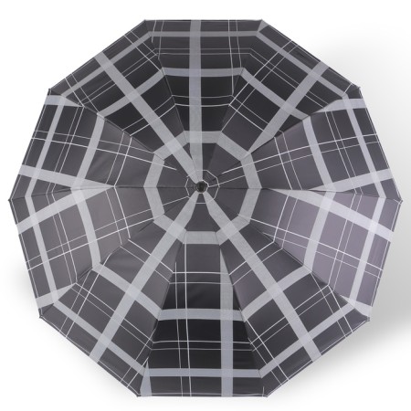 Mechanical “Cage” umbrella, Eponge, 4 additions, 10 spokes, r = 54 cm, color mix-8