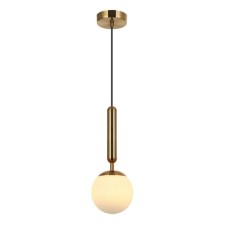 Suspension Felis 1xe27 40W, size 13x13x37-150 cm, bronze color