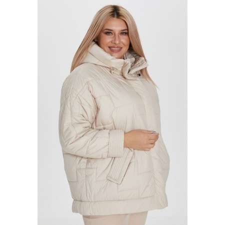 Women's jacket, size 62, milk color-3